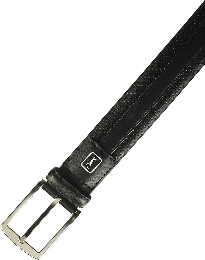 PGA Tour Men's 100% Leather Center Welt Belt