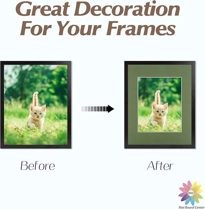 Mat Board Center, 11x14 for 8x10 Rock Garden Color Mats - Image 6