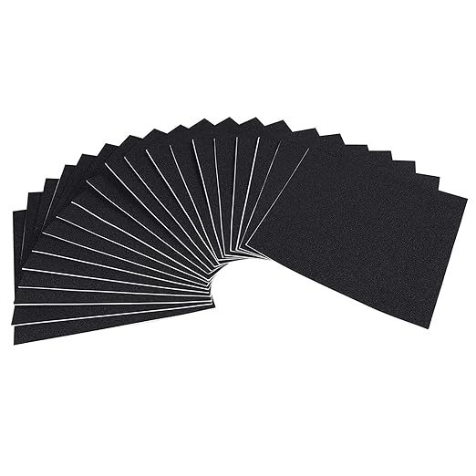 MAGZO 20Pcs Adhesive Foam Padding 1/16 in Thick X 6 in X 6 in, Closed Cell Foam by MAGZO