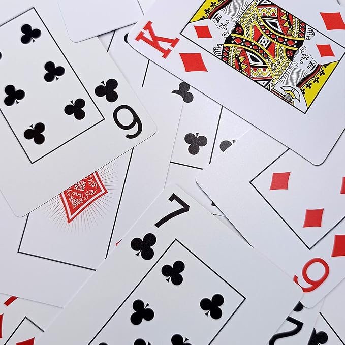 Plastic Playing Cards, Poker Size, Casino Quality, Jumbo Index, Waterproof & - Image 6