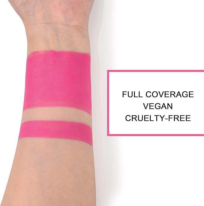 Baseball Eye Black, Anti-Glare Under Eye Grease Stick for Baseball Softball Soccer Lacrosse Hockey Athletes Sports Training, Sports Eye Black Stick (Hot Pink)