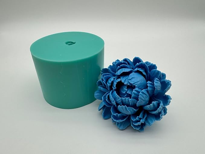 3D Chrysanthemum Flower Candle Wax Silicone Mold, DIY Resin Epoxy Flower Craft - Image 8