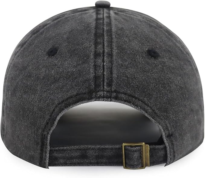 Guitar American Flag Hat for Men Women, Funny Adjustable Cotton Baseball Cap