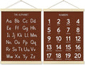 BONETAT Numbers alphabet poster by BONETAT