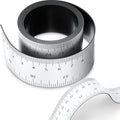 1 Pcs 39.37 Inch Magnetic Ruler Flexible Magnetic Ruler Magnet Measuring Tape by Relaxweex