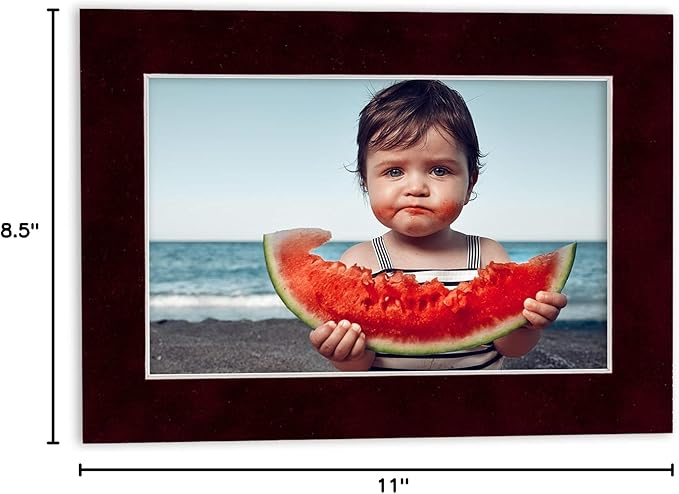 8.5x11 Mat Bevel Cut for 7x9 Photos - Image 10