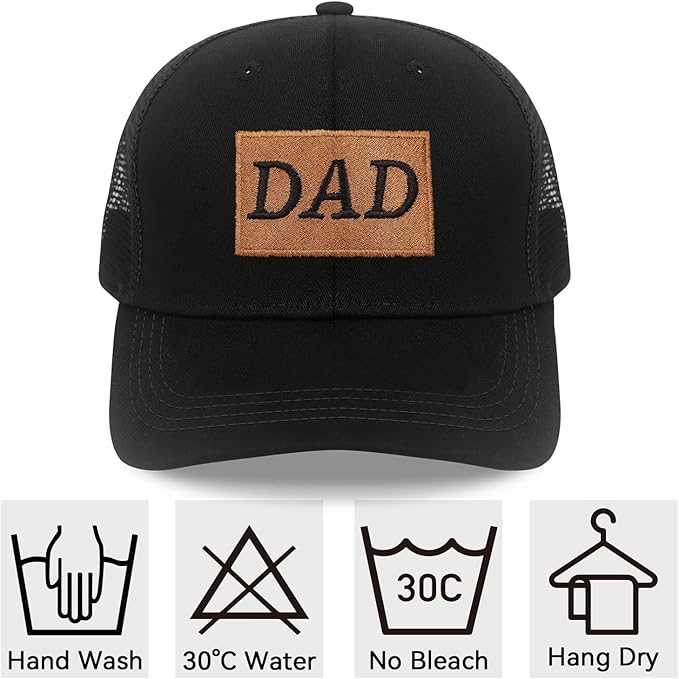Men's Embroidered Adjustable Baseball Cap, Girl Dad Hat, Funny Trucker Hat, Mens Birthday Gift Ideas