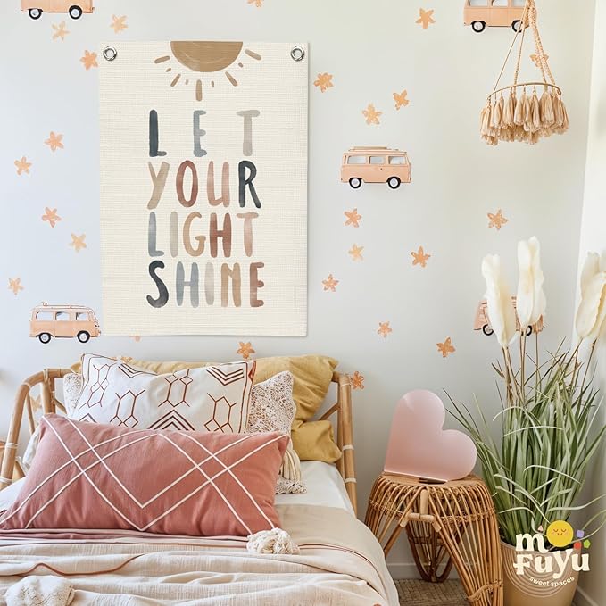 Inspirational Positive Affirmations Wall Decor, Let Your Light Shine - Image 7
