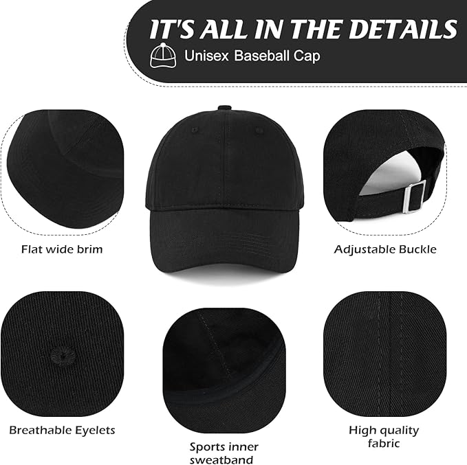 Baseball Cap for Women Men Golf Tennis Baseball Hat Youth Running hat Ponytail Cute Summer Ball Cap
