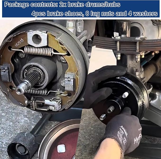 Golf Cart Brake Drum/Hub Assembly for EZGO