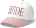 LADY&HOME Bride Baseball Hat,Bach Party Decorations,Bridal Shower Accessory,Bride to Be Gift,Bridesmaid Favor