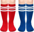 qikqik Toddler Soccer Socks Kids Soccer Socks Boys Baseball Sock Youth Football Sock Girls Softball Accessories Team Sports