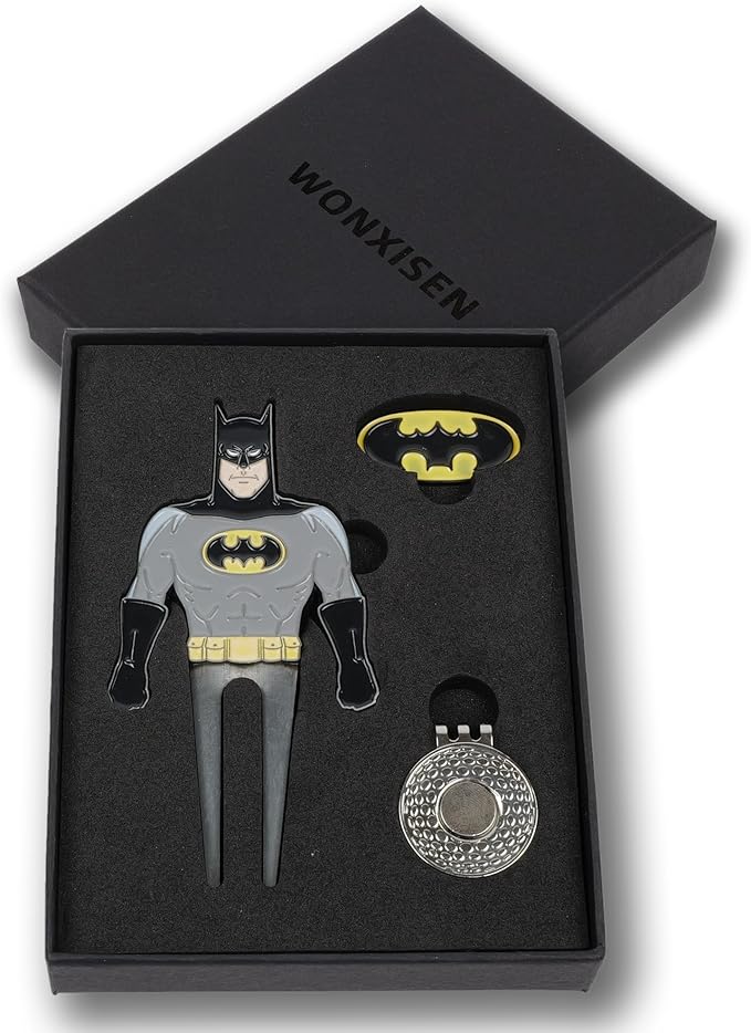 Ball Marker and Divot Tool Gift Set, Gift for Groomsmen, Unique Golf Accessories