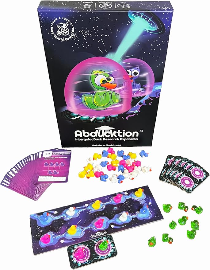 Abducktion - IntergalacDuck Research Expansion Pack, 25-30 Minutes, Additional by Abducktion
