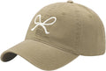 Trendy Bow-Tie Baseball Cap for Women and Men Trucker Hats Y2k Adjustable Fashion Sun Hat with Visor for Hiking & Travel