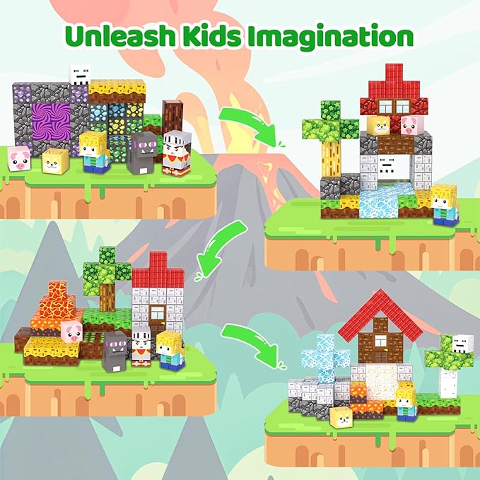 Magnetic Blocks, Stacking Magnets - Image 3