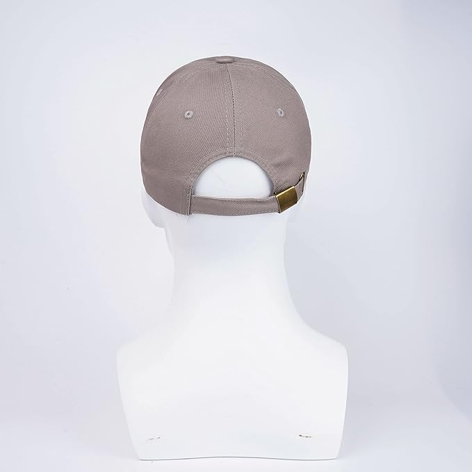 LANGZHEN Unisex Baseball Cap 100% Cotton Fits Men Women Washed Denim Adjustable Dad Hat