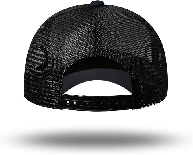 American Flag Trucker Hat - Snapback Hat, Baseball Cap for Men Women - Breathable Mesh Side, Adjustable Fit - for Casual Wear