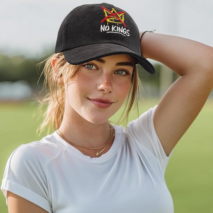 American Flag Patriotic Baseball Cap | Embroidered USA Flag 100% Cotton Adjustable Hat for Men & Women