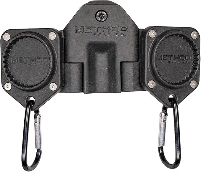 Method Golf BagStack Gear Hub Starter Pack - Golf Accessories Magnetic Landing Pad Plus Two MagStack Tiles - Modular Magnetic Tool Pad Gear Organization Hub with Magnet-to-Magnet Connection