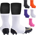 TUYUU Spats Football Cleat Covers,Youth Cleat Covers Football Keeps Dirt/Turf Debri Out,Bike Cleat Covers,Cleat Sleeves for Football Soccer Lacrosse Kids Teenagers Youths Adults.Cleat Cover