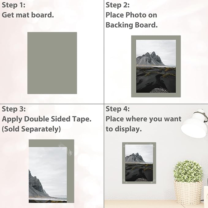 16x20 Matboard Mat Board Blanks-ASSORTMENT - Image 7