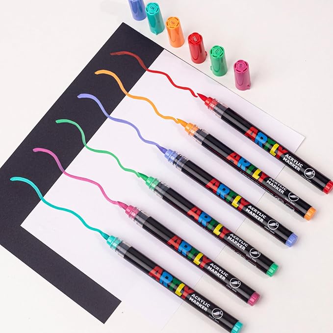 Acrylic Paint Markers, Acrylic Paint Pens, Fabric Markers - Image 8