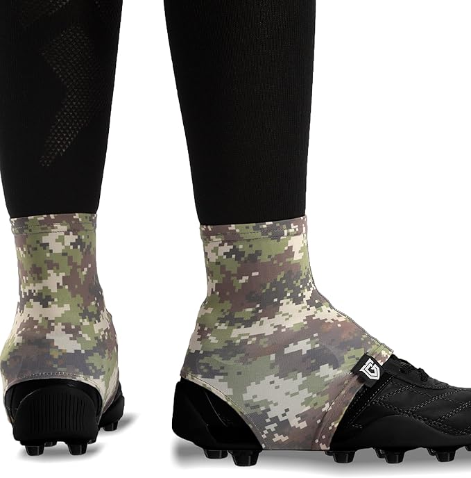 Gridiron Gladiator Cleat Covers - Football Spats - Football Cleat Socks - Cleat Spats for Soccer, Baseball & Softball