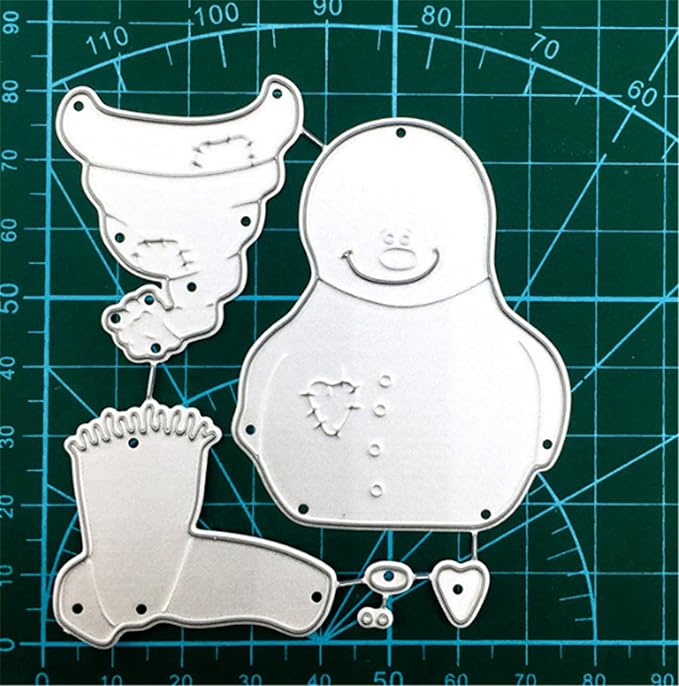 Metal Cutting Dies DIY Merry Christams Embossing Stencil Template Scrapbooking - Image 3