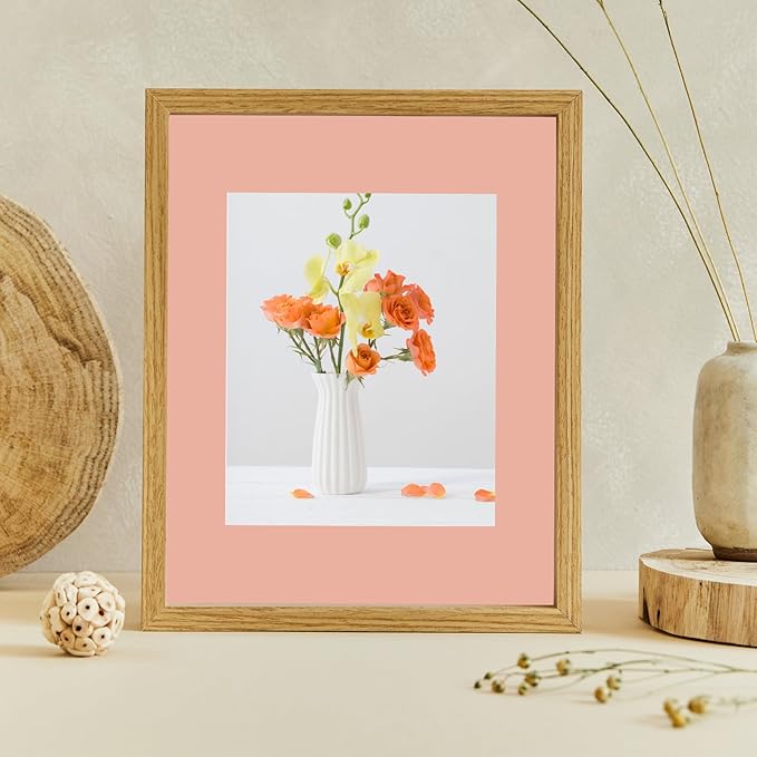 Prudiut 15 Pack 11x14 Picture Mats, Mixed Colors Frame Mattes - Image 7
