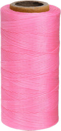uxcell Leather Sewing Waxed Thread, 284 Yards / 260m 0.8mm 150D Flat Polyester by uxcell