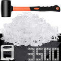 DGSL Tile Leveling System, 3500-Piece Tile Spacers Clips 1/16 Inch Tile Tools by DGSL