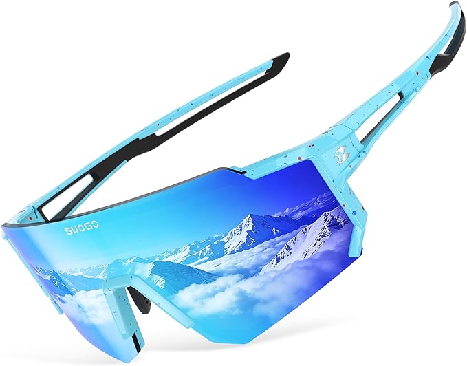 suoso Kids Polarized Sunglasses Youth Lightweight Sun glasses UV Protection Sports Sunglasses for 3-12 Boys Girls Baseball