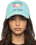 Funky Junque Distressed Vintage Baseball Cap - Embroidered Patch Women's Hat - Holiday, Lifestyle & Patriotic Designs