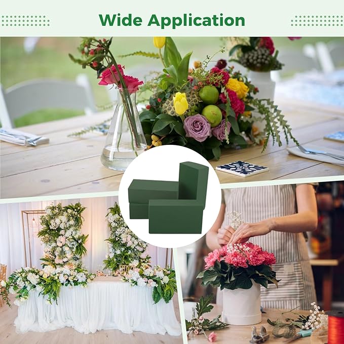 30 PCS Floral Foam Blocks, Wet and Dry Florist Foam - Image 5