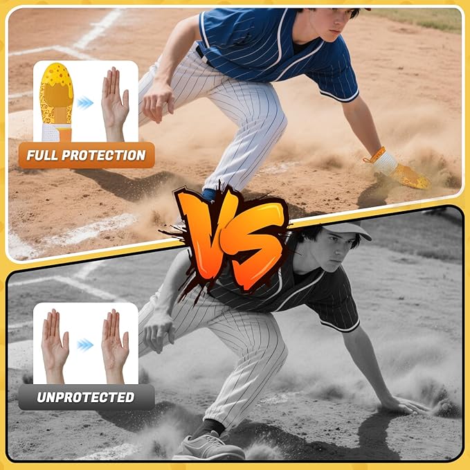 Baseball Sliding Mitt - Sliding Mitt for Youth - Drippy Drip Accessory Scary HaHa