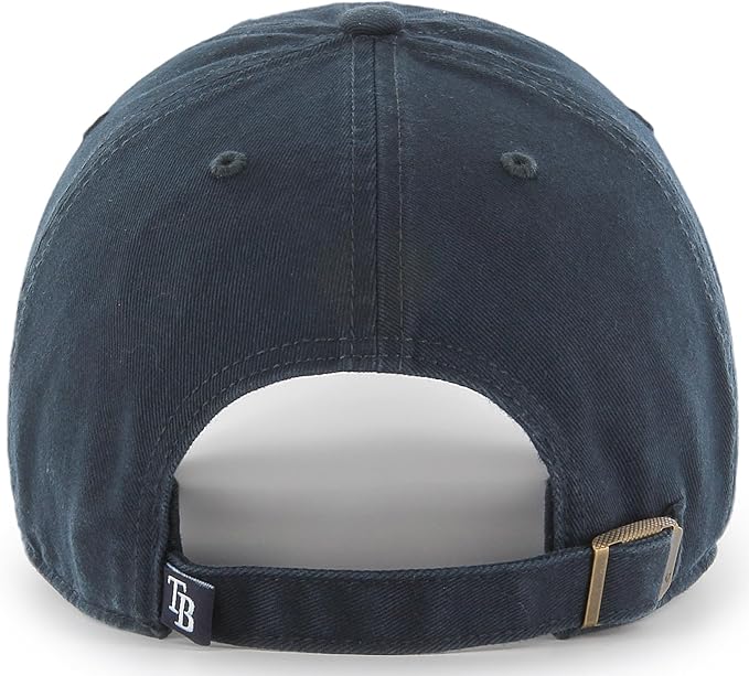 47 Brand MLB Team Color Home Primary Logo Clean Up Adjustable Baseball Cap Hat, Adult One Size Fits All