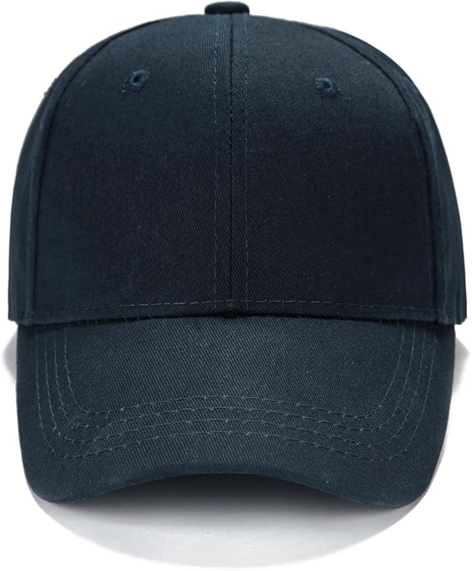 Edoneery Baseball Cap for Kids-Adjustable Washed Cotton Golf Toddler Hat for Boys & Girls