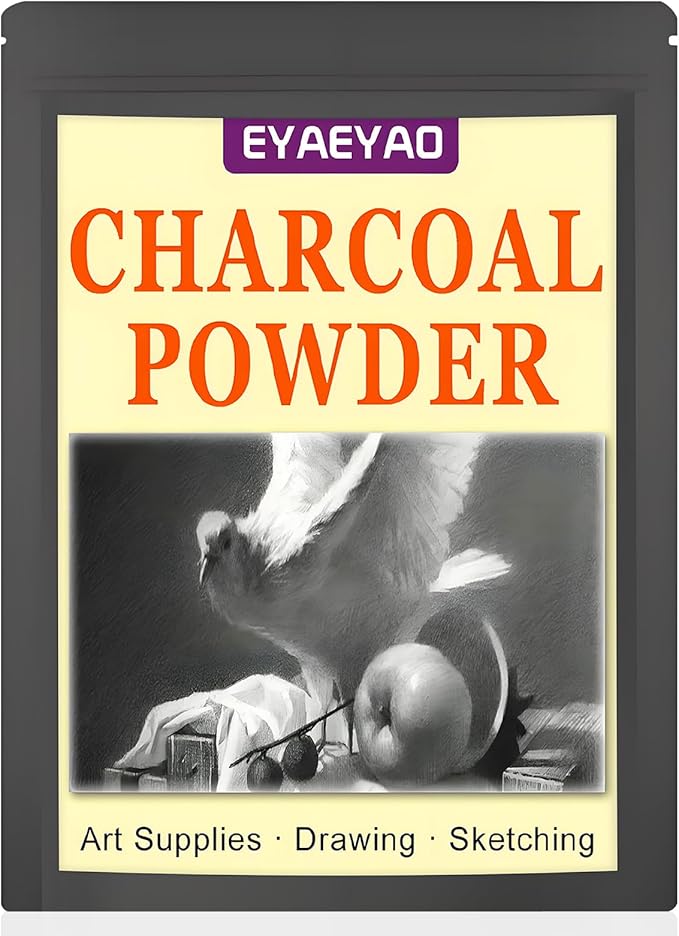 Premium Charcoal Powder for Drawing & Sketching by Unknown