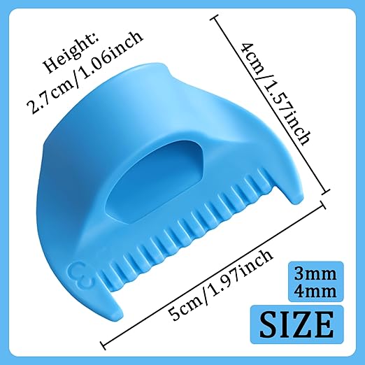 2 PCS Edge Lock Seam Guide, Mini Sewing Finger Ruler - Image 2