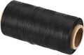 MECCANIXITY Waxed Thread, 284 Yard 0.8mm 150D Flat Wax Thread Polyester Waxed by MECCANIXITY