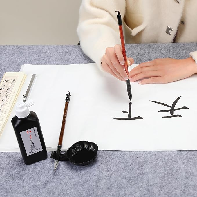 MEGREZ Chinese Calligraphy Brush Ink, Traditional Chinese Calligraphy Brush Ink - Image 4
