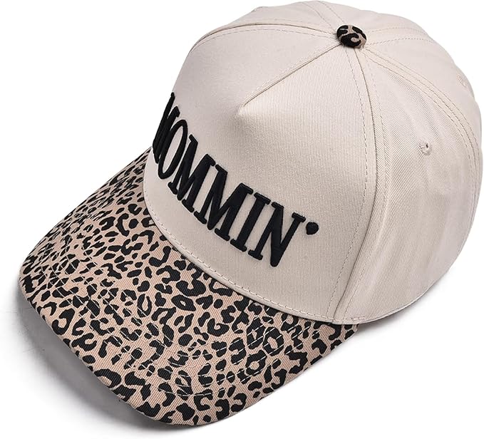 Mommin Trucker Hats Women, Embroidered Baseball Mom Essentials Womens Trucker Hat for Mom