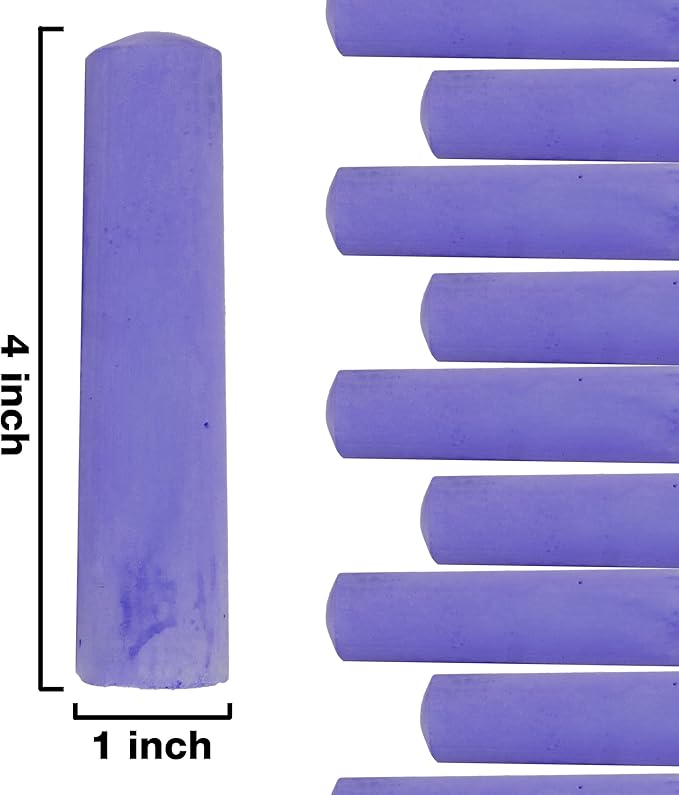 Kid Made Modern 60 Count Pack of Sidewalk Chalk – Purple - Image 3