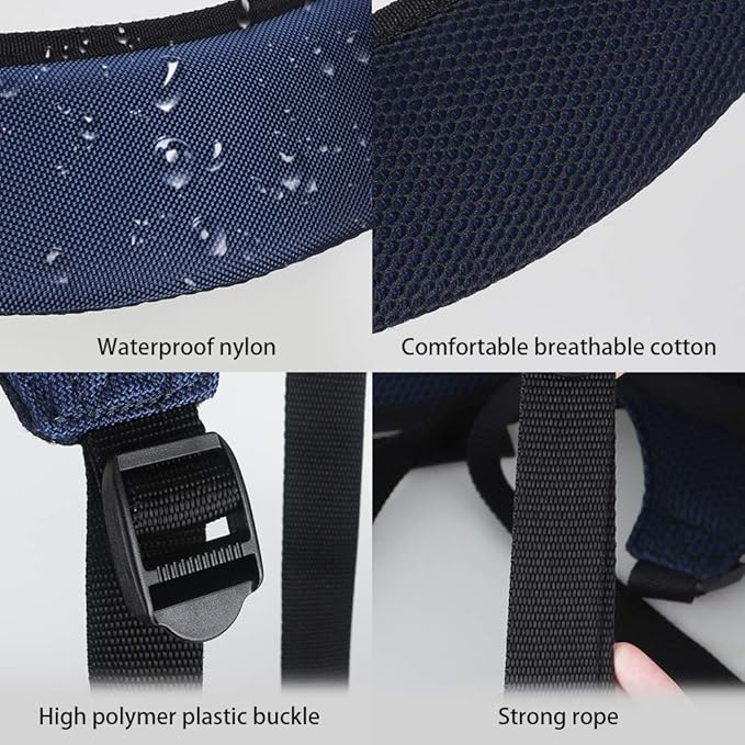 Golf Bag Strap Replacement Comfort Double Shoulder Adjustable Strap Padded Golf Carrying Bag Strap