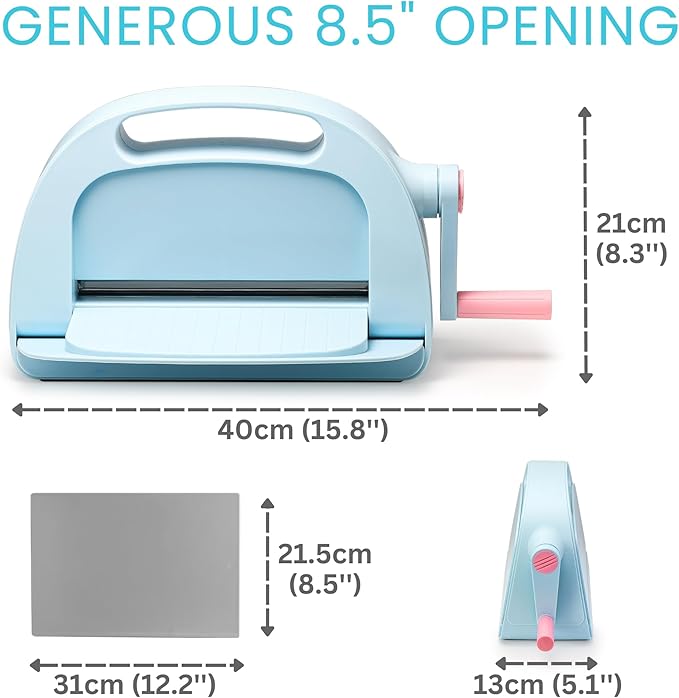 OFFNOVA Die Cutting and Embossing Machine, 8.5" Opening, - Image 2