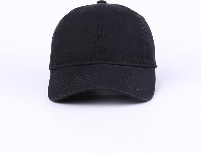 LANGZHEN Unisex Baseball Cap 100% Cotton Fits Men Women Washed Denim Adjustable Dad Hat