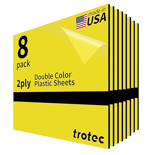 Trotec TroLase | 12"x12"x1/8", Guillotine | Made in USA by TrotecEngravingSupplies