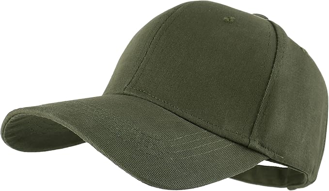 LANGZHEN Unisex Baseball Cap 100% Cotton Fits Men Women Washed Denim Adjustable Dad Hat