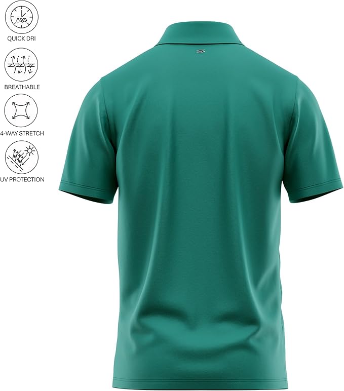Funny Parody Golf Polo Shirt – Fun Movie Performance Quick Dry UPF Sun Protection Moisture Wicking Casual Wear Shocker Golf